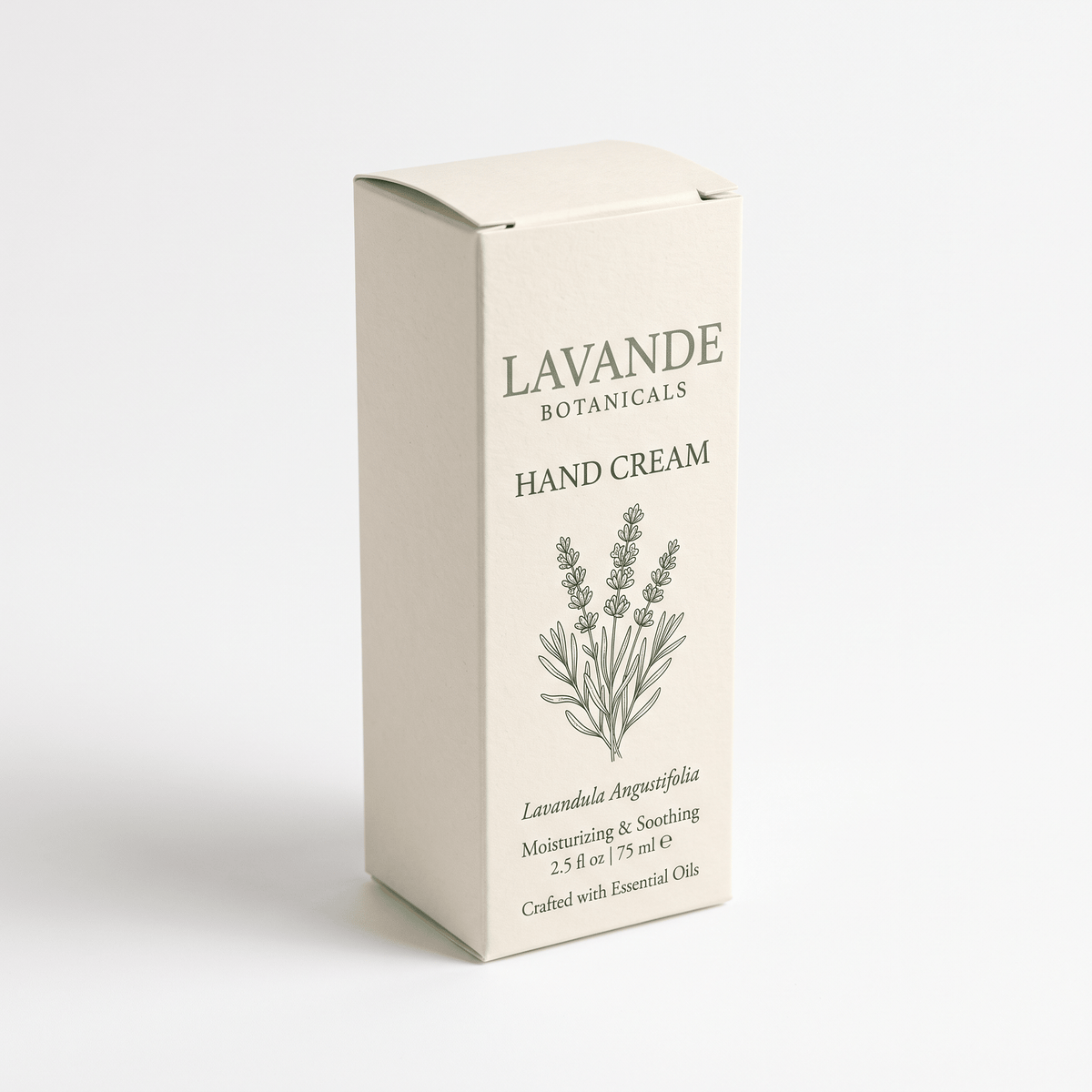 Hand Cream Box - Print Press Packaging