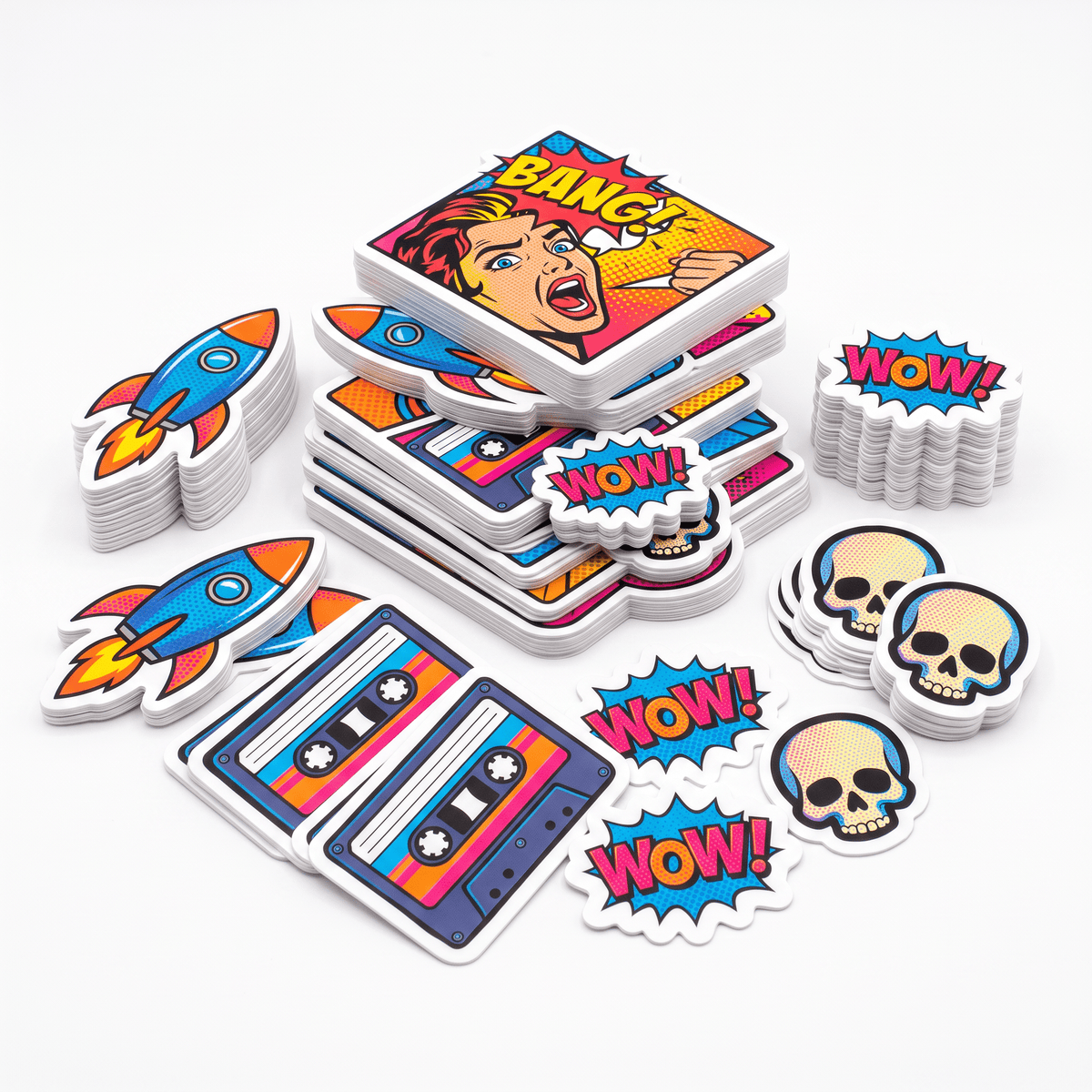 Individual Stickers - Print Press Packaging