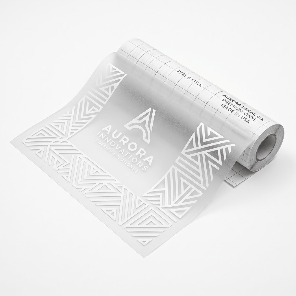 Frosted Window Decals - Print Press Packaging