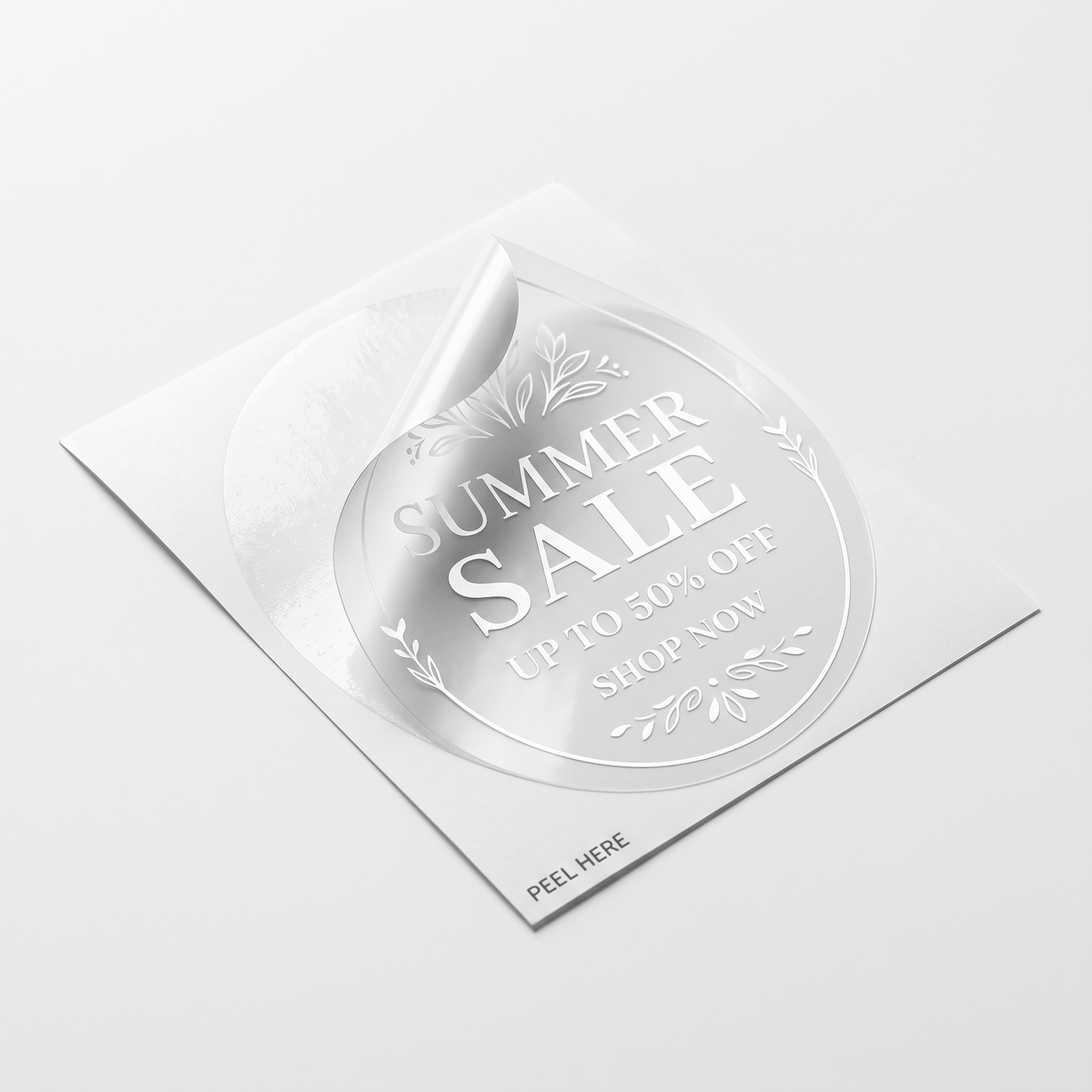 Window Clings - Print Press Packaging