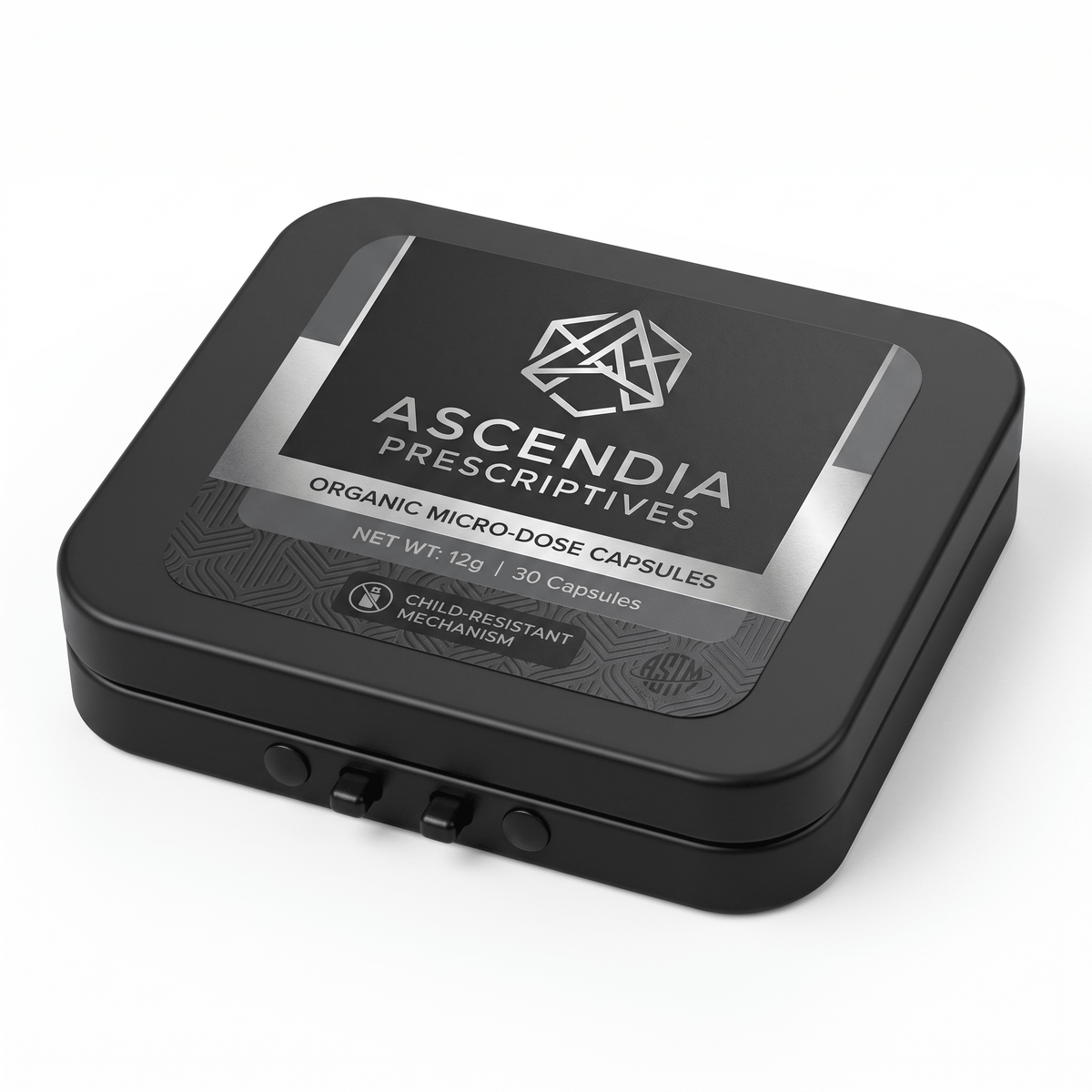 Mini Tin Case + Label Set - Print Press Packaging