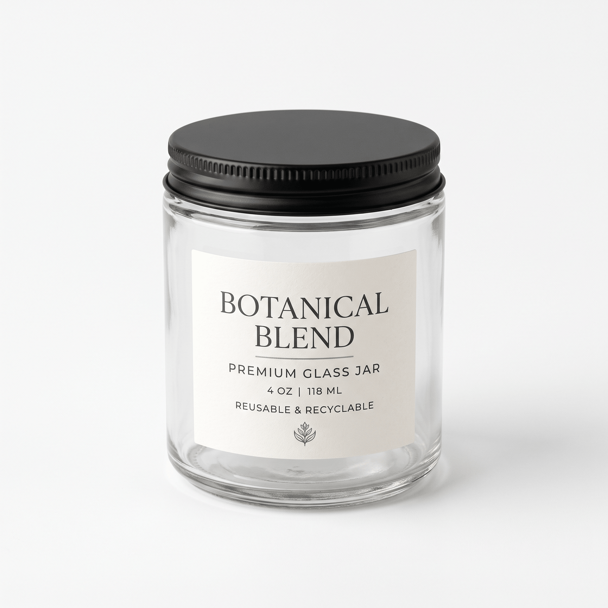 4oz Jar + Label Set - Print Press Packaging