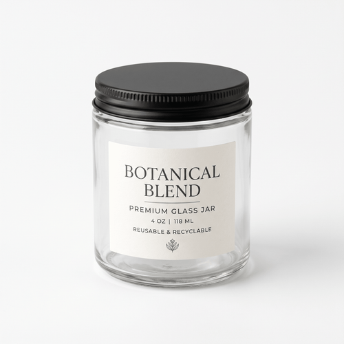 4oz Jar + Label Set - Print Press Packaging